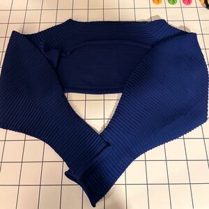 Issey Miyake Blue Women's Sweater